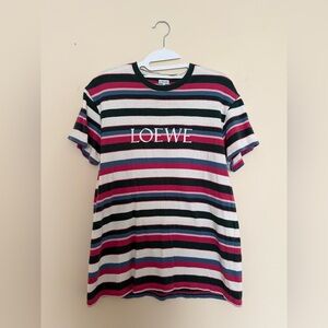 Loewe Multicolor Striped Knit Top